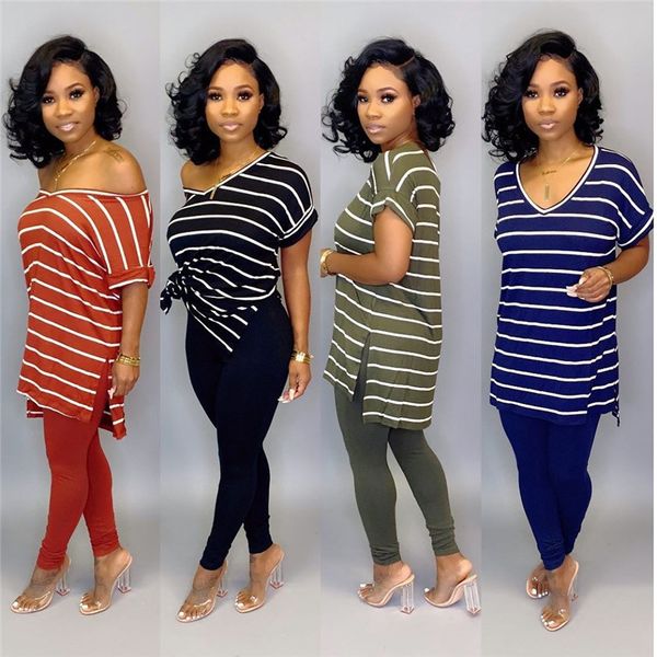 fashion casual women tracksuit striped printed crew neck two piece set women designer tracksuits, Gray
fashion casual women tracksuit striped printed crew neck two piece set women designer tracksuits, Gray