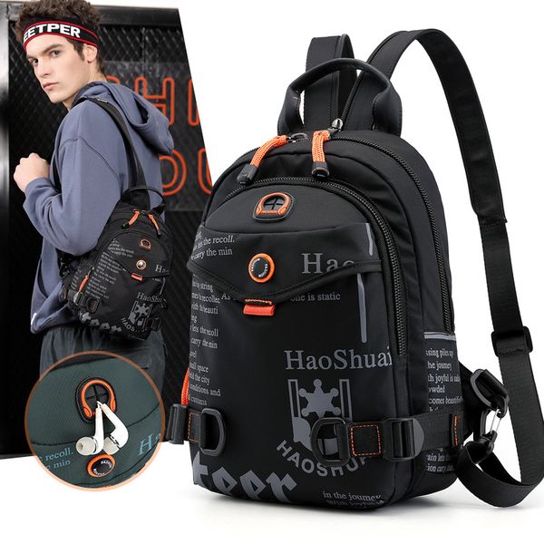 new style bag men's bag fashion waterproof outdoor travel shoulder chest pack multi-purpose backpack for both men and women back
new style bag men's bag fashion waterproof outdoor travel shoulder chest pack multi-purpose backpack for both men and women back