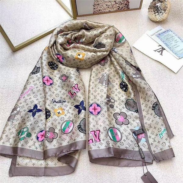 2019 new silk sunshade shawl classic women's print casual soft thin scarf beach shawl 190*80cm
2019 new silk sunshade shawl classic women's print casual soft thin scarf beach shawl 190*80cm