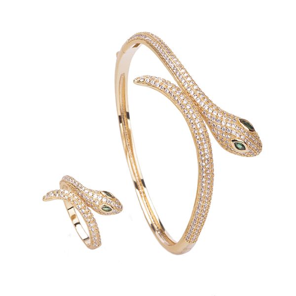 fashion classic bracelet animal copper zircon snake bracelet copper party dance wedding african dubai jewelry b1212, Black
fashion classic bracelet animal copper zircon snake bracelet copper party dance wedding african dubai jewelry b1212, Black