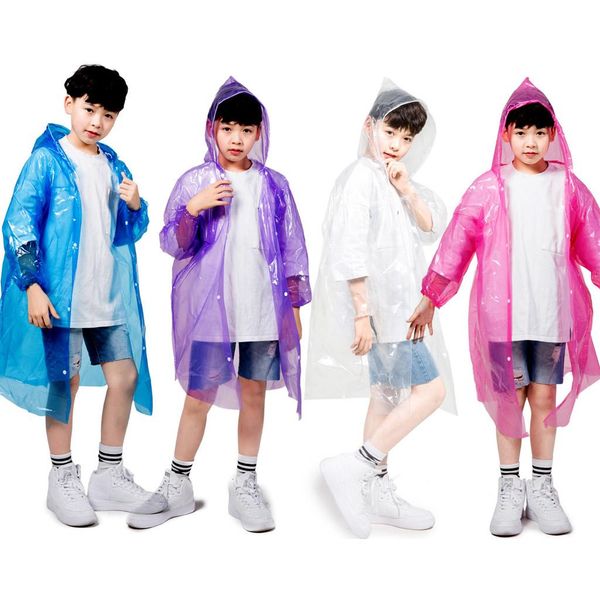 disposable children's emergency waterproof rain coat kids boys girls solid hooded reusable raincoat hiking camping traveling qpdlc, Red;brown
disposable children's emergency waterproof rain coat kids boys girls solid hooded reusable raincoat hiking camping traveling qpdlc, Red;brown