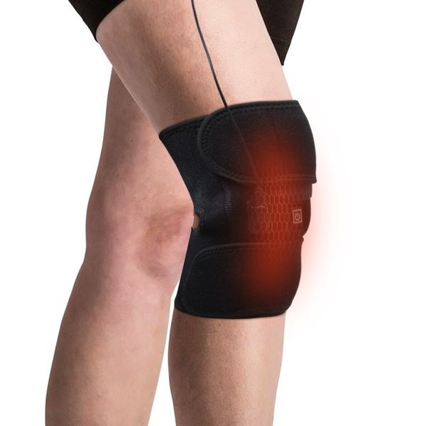 1pc outdoor sports for cold kneepad electric heating knee pads heat therapy arthritis pain compress relief support protector, Black;gray
1pc outdoor sports for cold kneepad electric heating knee pads heat therapy arthritis pain compress relief support protector, Black;gray