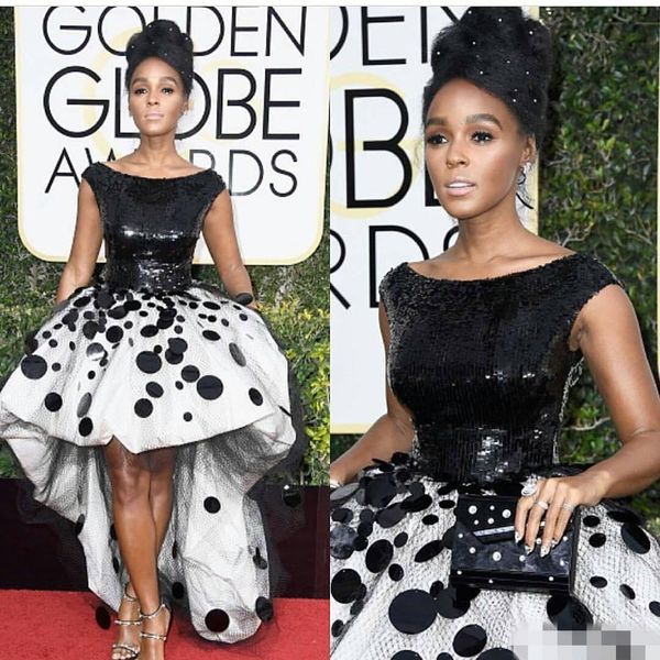 Sexy Janelle Monae Платья для вечеринок знаменитостей Бальное платье Черно-белые блестки Цветы ручной работы Тюль 2020 Новый золотой глобус Пром Вечернее платье
Sexy Janelle Monae Платья для вечеринок знаменитостей Бальное платье Черно-белые блестки Цветы ручной работы Тюль 2020 Новый золотой глобус Пром Вечернее платье