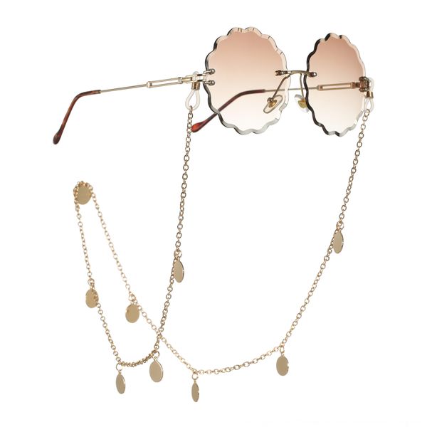 accessories simple metal wafer chain sun chain hanging neck accessory glasses anti-dropping glasses rope, Blue
accessories simple metal wafer chain sun chain hanging neck accessory glasses anti-dropping glasses rope, Blue