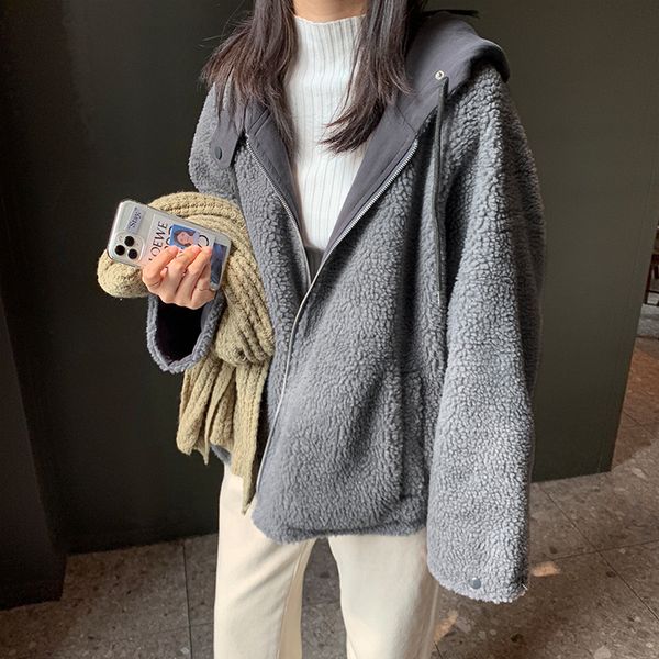collar jakects 2019 autumn winter women gray wool coat ladies solid casual coats single breasted turn-down, Black
collar jakects 2019 autumn winter women gray wool coat ladies solid casual coats single breasted turn-down, Black