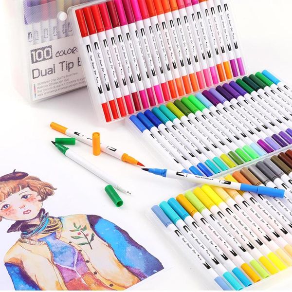 mirui 100 цветов fineliner рисунок живопись акварель искусство маркеры двойной наконечник кисти ручка школьные принадлежности
mirui 100 цветов fineliner рисунок живопись акварель искусство маркеры двойной наконечник кисти ручка школьные принадлежности