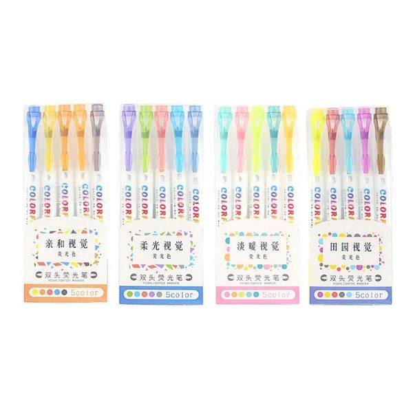 5pcs double head highlighter pen marker pastel liquid chalk fluorescent pencl, Black;red
5pcs double head highlighter pen marker pastel liquid chalk fluorescent pencl, Black;red