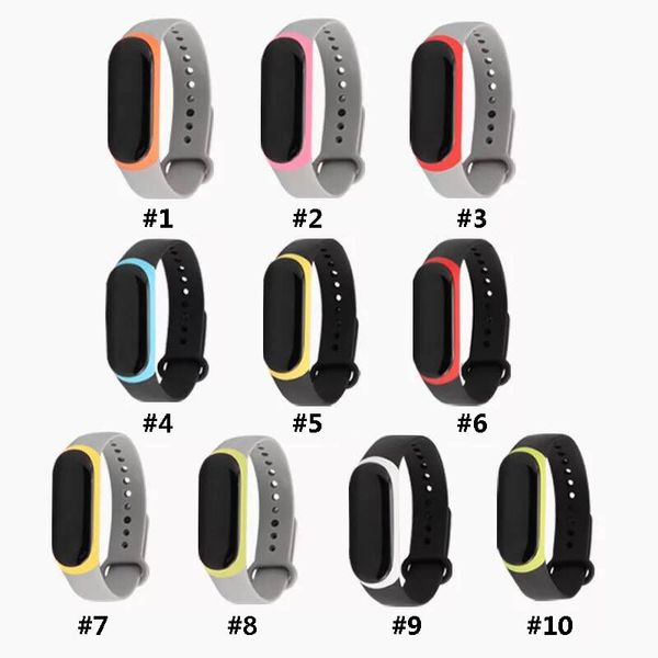 двухцветный ремешок для mi band 4 3 силиконовый браслет на запястье для xiaomi miband 3 сменный ремешок для часов 10 цветов
двухцветный ремешок для mi band 4 3 силиконовый браслет на запястье для xiaomi miband 3 сменный ремешок для часов 10 цветов