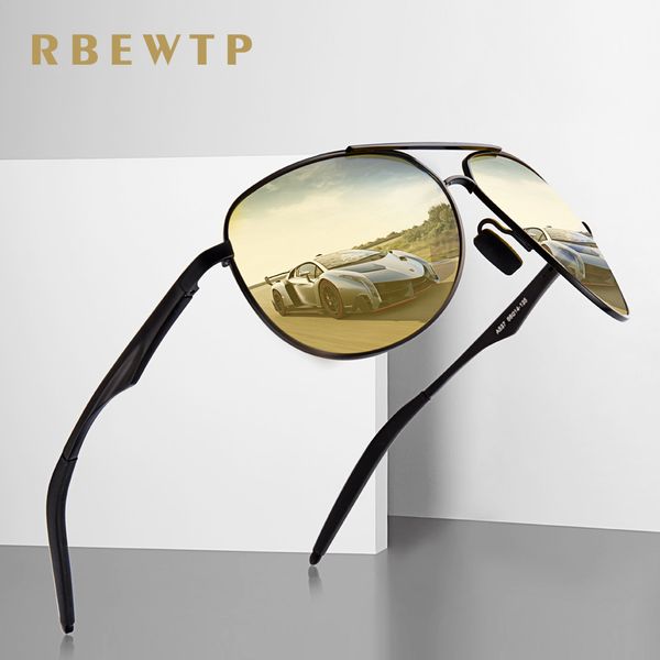 rbewtp 2018 vintage night vision men's sunglasses polarized driving sun glasses oculos male eyewear accessories for men/women, White;black
rbewtp 2018 vintage night vision men's sunglasses polarized driving sun glasses oculos male eyewear accessories for men/women, White;black