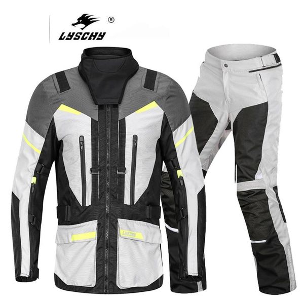 lyschy motorcycle jacket waterproof motorbike riding jacket moto suit motocross with removeable motorcycle ce protector
lyschy motorcycle jacket waterproof motorbike riding jacket moto suit motocross with removeable motorcycle ce protector