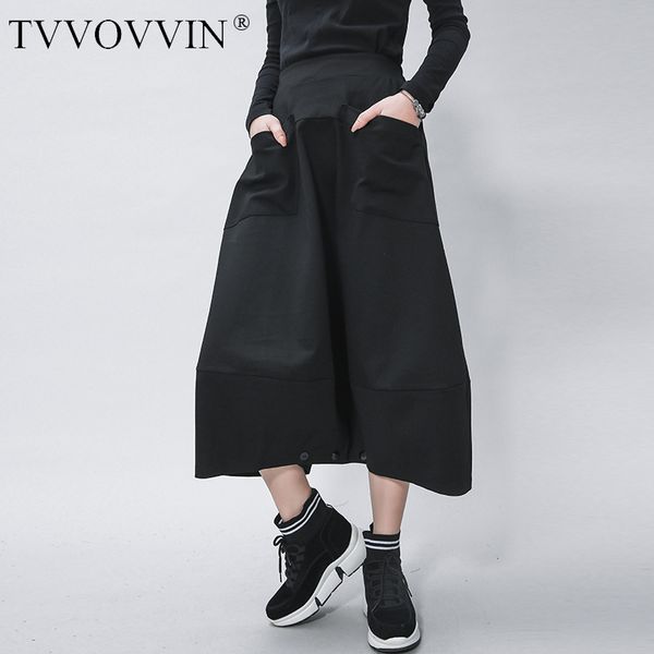 korea 2020 new spring elastic waist solid color cross-pants women streetwear loose casual a-line nine pants tide y120, Black;white
korea 2020 new spring elastic waist solid color cross-pants women streetwear loose casual a-line nine pants tide y120, Black;white