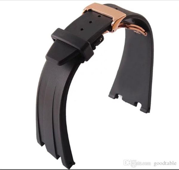 Nieuwe horlogeband rubber horloge riem Mannen Horloges luxe accessoires 28 m, Zwart Band Staal Zilver \ gold Deployment Sluiting voor AP
Nieuwe horlogeband rubber horloge riem Mannen Horloges luxe accessoires 28 m, Zwart Band Staal Zilver \ gold Deployment Sluiting voor AP