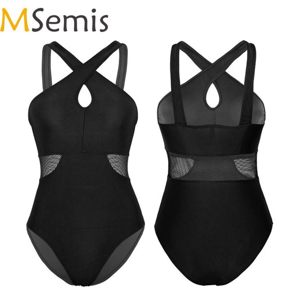 msemis yoga ballet dress ballet leotards women ballerina bodysuit fishnet mesh splice tracksuit gymnastics clothes dance wear, Black;red
msemis yoga ballet dress ballet leotards women ballerina bodysuit fishnet mesh splice tracksuit gymnastics clothes dance wear, Black;red