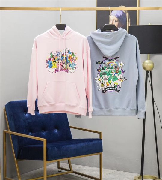 vetements hoodie men women women pink blue sweatshirts vetements embroidery cartoon vetements pullover, Black
vetements hoodie men women women pink blue sweatshirts vetements embroidery cartoon vetements pullover, Black