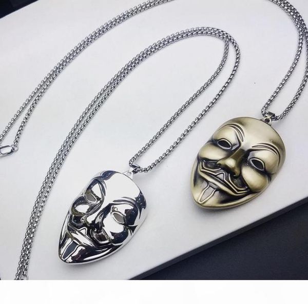 vendetta v word vendetta mask necklace movie with the same smile face mask pendant rock punk street hip hop style men necklace, Silver
vendetta v word vendetta mask necklace movie with the same smile face mask pendant rock punk street hip hop style men necklace, Silver
