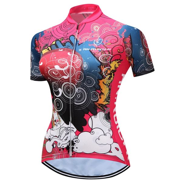 women cycling jersey 2020 new cycle clothing short sleeve coolmax mtb vetement femme bike jersey sport wear cycling shirt, Black;red
women cycling jersey 2020 new cycle clothing short sleeve coolmax mtb vetement femme bike jersey sport wear cycling shirt, Black;red