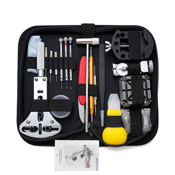 151 pcs watch repair tool kit case opener link spring bar remover portable tool jdh88
151 pcs watch repair tool kit case opener link spring bar remover portable tool jdh88