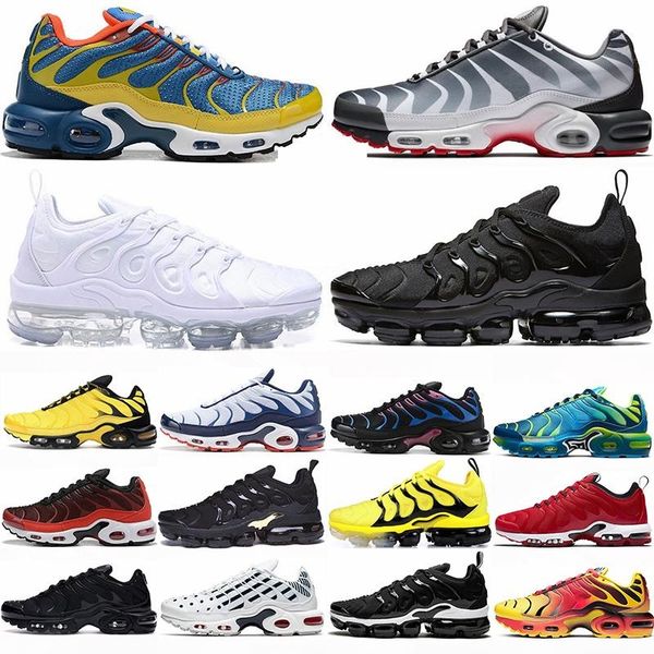 2020 tn plus rainbow running shoes triple black white sunburst tiger game royal volt tns men women sports trainers run sneakers
2020 tn plus rainbow running shoes triple black white sunburst tiger game royal volt tns men women sports trainers run sneakers