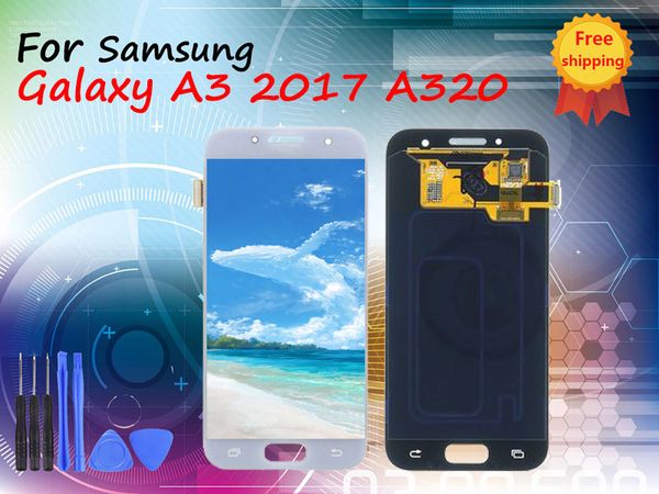 original factory price for samsung galaxy a3 2017 a320 a320f full lcd display with touch screen digitizer assembly complete ing
original factory price for samsung galaxy a3 2017 a320 a320f full lcd display with touch screen digitizer assembly complete ing