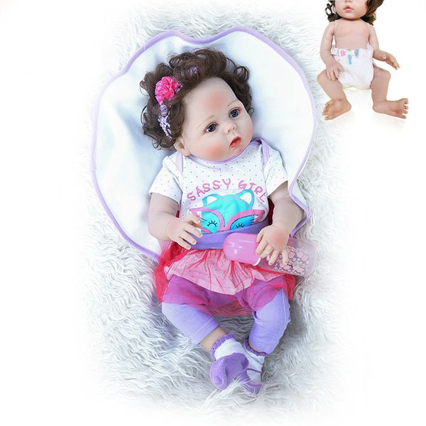 new 56cm full body soft slicone waterproof real flexible touch lifelike reborn baby girl bebe doll reborn bath toy hand rooted
new 56cm full body soft slicone waterproof real flexible touch lifelike reborn baby girl bebe doll reborn bath toy hand rooted
