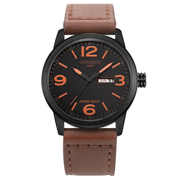 trendy quartz wristwatches universal wrist watch portable sports clocks luxury wristwatch fashion watch, Slivery;brown
trendy quartz wristwatches universal wrist watch portable sports clocks luxury wristwatch fashion watch, Slivery;brown