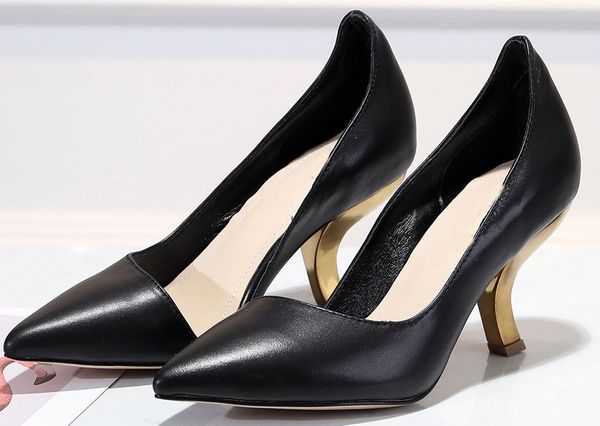 2019 genuine leather women shoes fashion women kitten heel shoes ankle zapatillas sapatos femininos sapatilha zapatos mujer female, Black
2019 genuine leather women shoes fashion women kitten heel shoes ankle zapatillas sapatos femininos sapatilha zapatos mujer female, Black