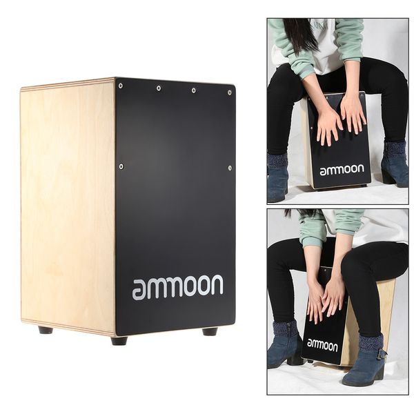 ammoon wooden cajon hand drum children box drum persussion instrument with stings rubber feet 23 * 24 * 37cm
ammoon wooden cajon hand drum children box drum persussion instrument with stings rubber feet 23 * 24 * 37cm