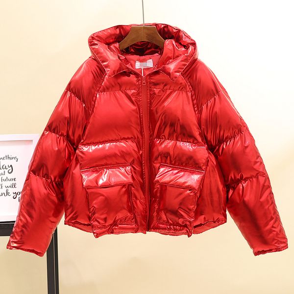 warm cotton jacket women winter down coat fashion loose hooded bread coats plus size thick cotton padded parka women down jacket, Black
warm cotton jacket women winter down coat fashion loose hooded bread coats plus size thick cotton padded parka women down jacket, Black