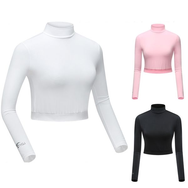 womens long sleeve golf shirt outdoor uv sun protect tshirts o-neck sports shirt long sleeve clothes golf crop d0680, Black;blue
womens long sleeve golf shirt outdoor uv sun protect tshirts o-neck sports shirt long sleeve clothes golf crop d0680, Black;blue