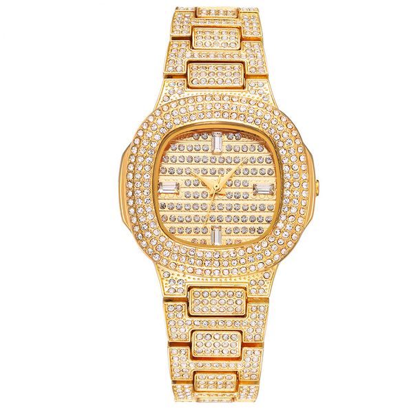 missfox 18k gold hip hop full diamonds watches for women luxury brand waterproof ladies iced out minimalist analog quartz clock, Slivery;brown
missfox 18k gold hip hop full diamonds watches for women luxury brand waterproof ladies iced out minimalist analog quartz clock, Slivery;brown