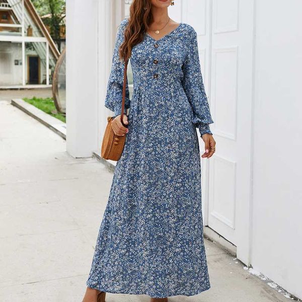 осень vestidos де феста платья лета женщин 2019 мода v-образным вырезом цветочные кнопки с длинными рукавами женщин длинные платья халат фам, Black;gray
осень vestidos де феста платья лета женщин 2019 мода v-образным вырезом цветочные кнопки с длинными рукавами женщин длинные платья халат фам, Black;gray