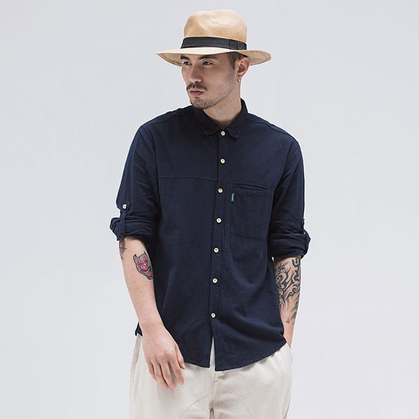 causal linen shirt men long sleeve shirts comfortable breathable natural linen 2020 new trend classic mens dress shirts, White;black
causal linen shirt men long sleeve shirts comfortable breathable natural linen 2020 new trend classic mens dress shirts, White;black