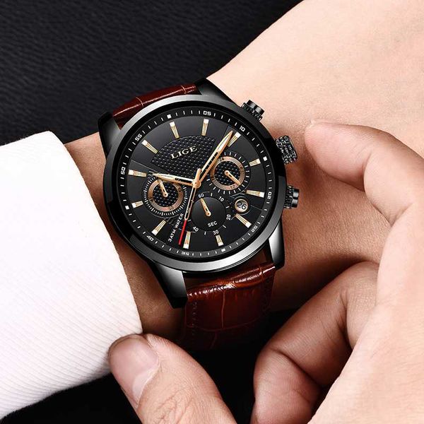 leather watch quartz men waterproof new mens sport lige clock watches box relogio with wristwatch downc, Slivery;brown
leather watch quartz men waterproof new mens sport lige clock watches box relogio with wristwatch downc, Slivery;brown