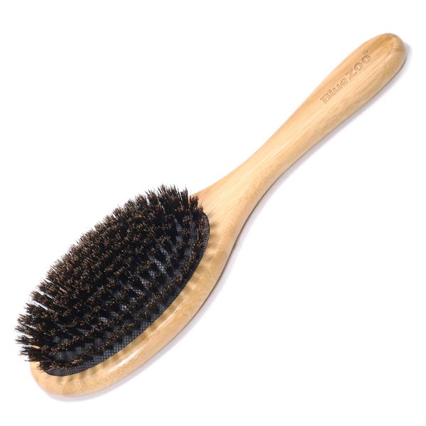 blue zoo anti knotted bamboo bristle brush head paddle cushion massage comb styling accessories, Silver
blue zoo anti knotted bamboo bristle brush head paddle cushion massage comb styling accessories, Silver