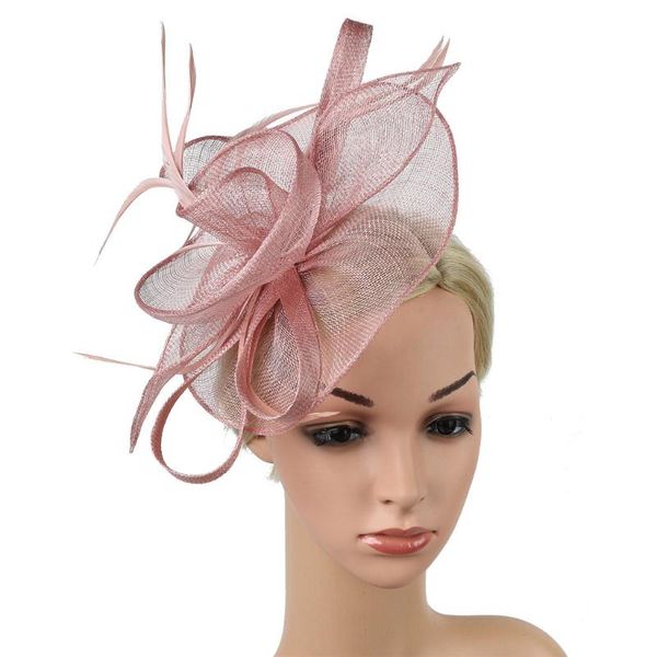 women's fascinator hat imitation sinamay feather party pillbox flower derby hair accessories for girls headband #p4
women's fascinator hat imitation sinamay feather party pillbox flower derby hair accessories for girls headband #p4