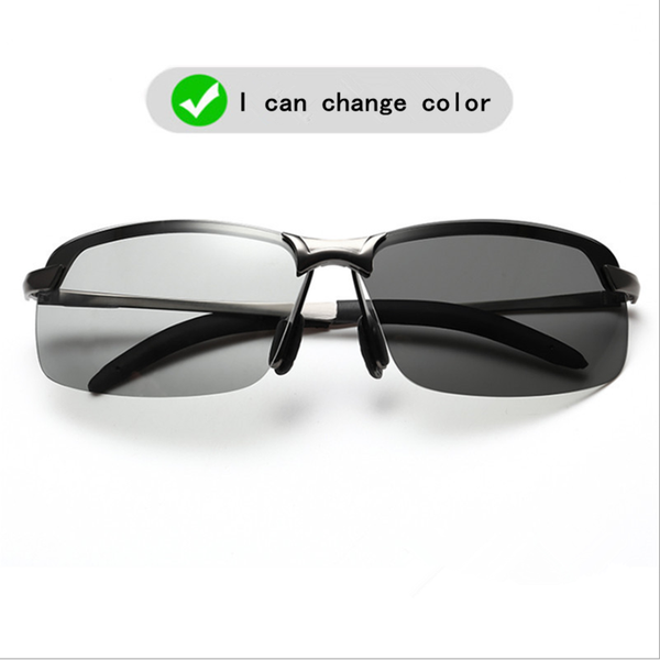 pchromic sunglasses men polarized driving chameleon glasses male change color sunglasses day night vision driving eyewear, White;black
pchromic sunglasses men polarized driving chameleon glasses male change color sunglasses day night vision driving eyewear, White;black
