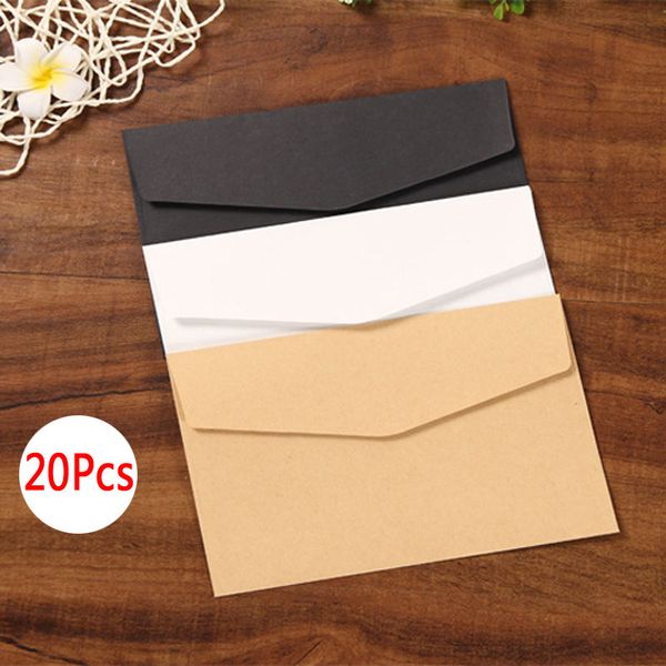 delvtch 20pcs/sett black white craft paper envelopes vintage retro style envelope for office school card scrapbooking gift
delvtch 20pcs/sett black white craft paper envelopes vintage retro style envelope for office school card scrapbooking gift