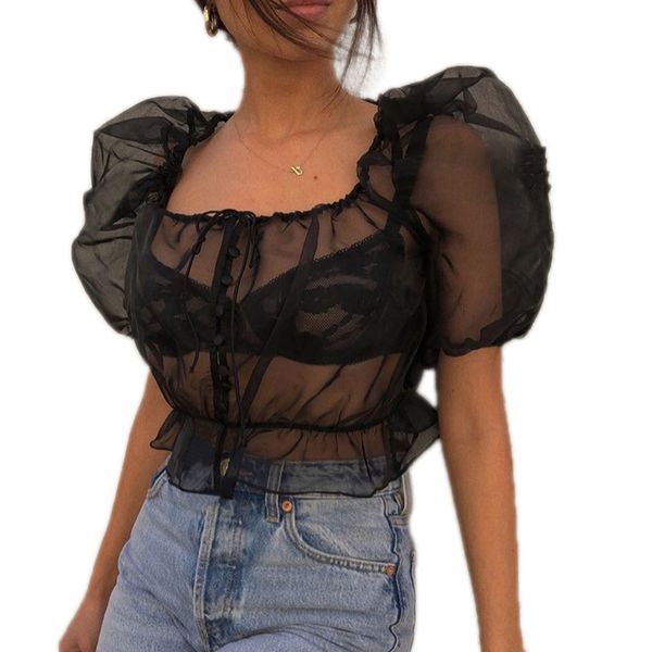 cover-ups women black short sleeve low cut see through puff lace up club crop beach holiday bathing bikini cover ups
cover-ups women black short sleeve low cut see through puff lace up club crop beach holiday bathing bikini cover ups