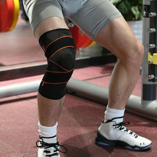 1pc knee pads outdoor sports safety breathable elastic brace gym train weight bandage compression pad sleeve sport protection, Black;gray
1pc knee pads outdoor sports safety breathable elastic brace gym train weight bandage compression pad sleeve sport protection, Black;gray