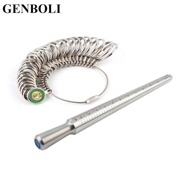 1pc silver ring sizer finger sizing measuring stick metal ring mandrel us size quality
1pc silver ring sizer finger sizing measuring stick metal ring mandrel us size quality