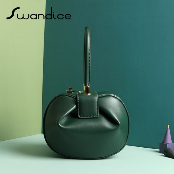 2020 two size vintage elegant pillow round box genuine leather handbags handle clutch evening bags women female small niche t200322
2020 two size vintage elegant pillow round box genuine leather handbags handle clutch evening bags women female small niche t200322