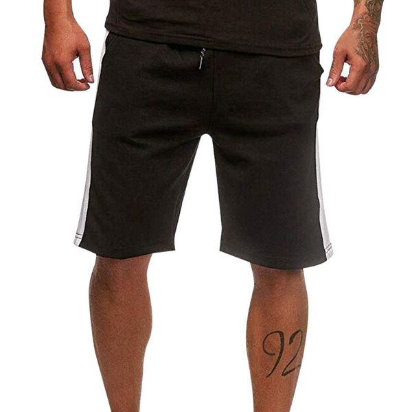 2019 new summer casual men running sports shorts patchwork fitness loose elastic waist drawstring brand jogging short masculino, Black;blue
2019 new summer casual men running sports shorts patchwork fitness loose elastic waist drawstring brand jogging short masculino, Black;blue
