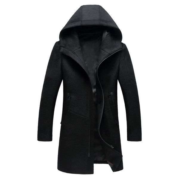 2020 autumn and winter new style luxury men's wool coat thick warm zipper solid color trench coat jackets for men, Black
2020 autumn and winter new style luxury men's wool coat thick warm zipper solid color trench coat jackets for men, Black