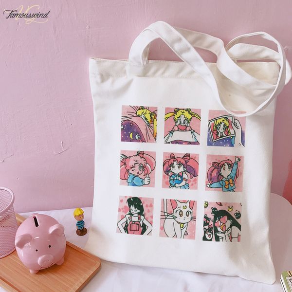 sailor moon large capacity harajuku casual ulzzang women pink college new canvas summer chic japanese cartoon shoulder bags
sailor moon large capacity harajuku casual ulzzang women pink college new canvas summer chic japanese cartoon shoulder bags