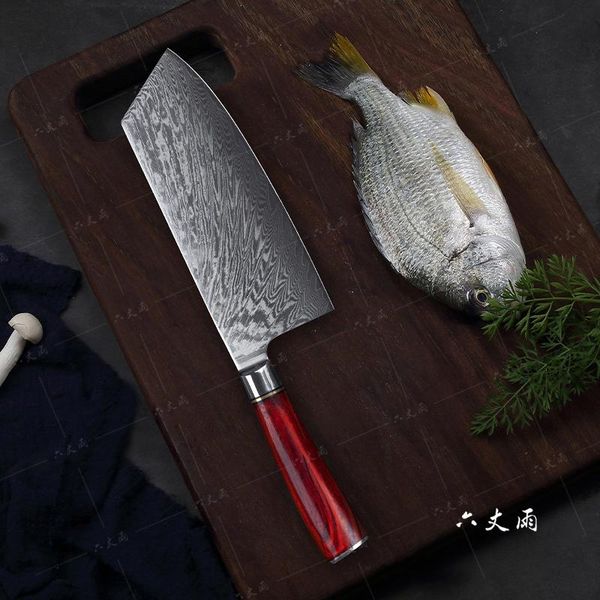 liuzhangyu cleaver knife 67 layers damascus steel kitchen knives new arrival slicing knife with good quality rosewood handle
liuzhangyu cleaver knife 67 layers damascus steel kitchen knives new arrival slicing knife with good quality rosewood handle