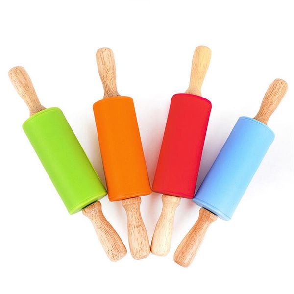 #20 wooden handle silicone rollers rolling pin kid kitchen cooking baking kitchen accessories pasta cookie dough pastry bakery
#20 wooden handle silicone rollers rolling pin kid kitchen cooking baking kitchen accessories pasta cookie dough pastry bakery