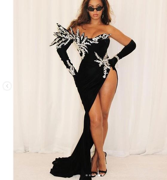 the queen dress one shoulder sparkly beaded side split mermaid evening g robe de soiree formal prom gown odejda jenskaya, Black;red
the queen dress one shoulder sparkly beaded side split mermaid evening g robe de soiree formal prom gown odejda jenskaya, Black;red