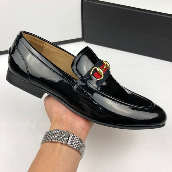 cowhide patent leather dress shoes for men office & career sneakers male party wedding shoes for man size 38-46 with box, Black
cowhide patent leather dress shoes for men office & career sneakers male party wedding shoes for man size 38-46 with box, Black