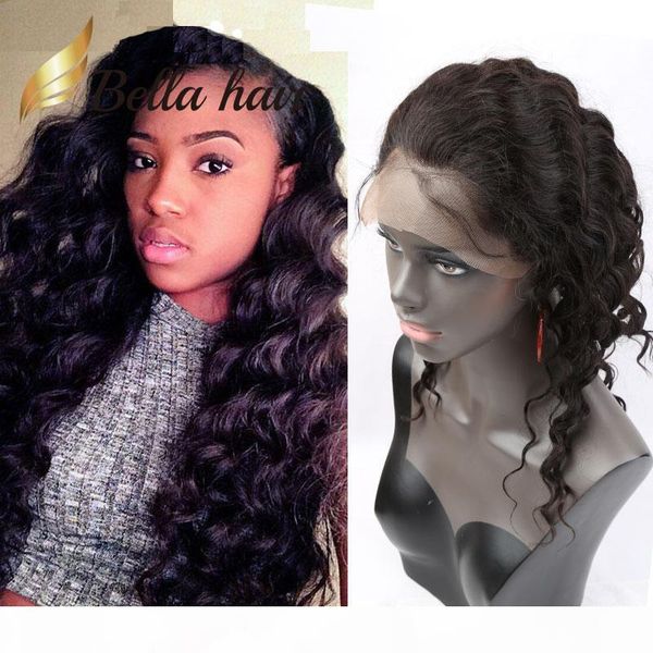360 lace frontal brazilian loose deep wave human hair 360 closure sales bellahair natural color virgin hair closure, Black
360 lace frontal brazilian loose deep wave human hair 360 closure sales bellahair natural color virgin hair closure, Black