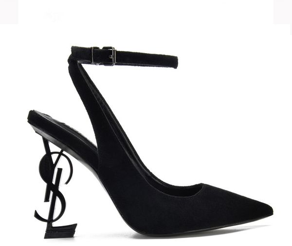 2020 high-heeled boots autumn single shoe female new word belt button quality elegant tip fine-heeled professional wedding shoes, Black
2020 high-heeled boots autumn single shoe female new word belt button quality elegant tip fine-heeled professional wedding shoes, Black